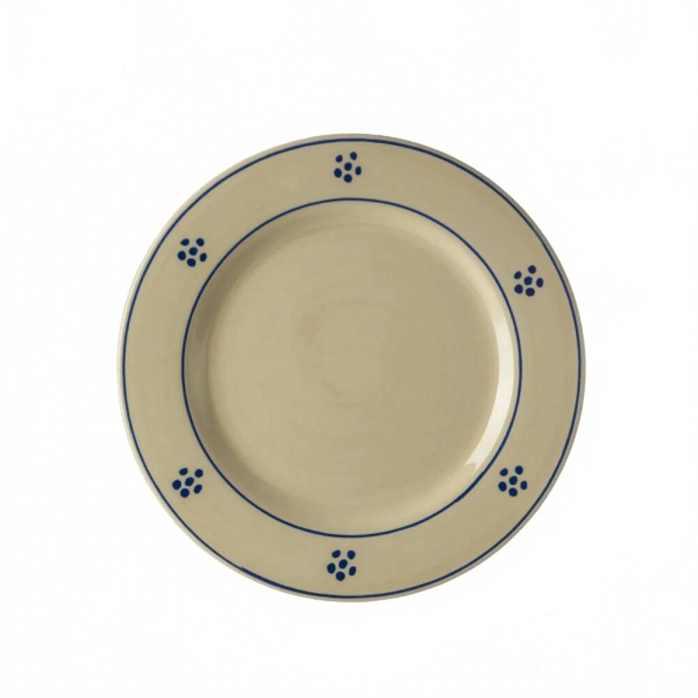 NEW MARIO LUCA GIUSTI marinella melamine dinner plate in blue
